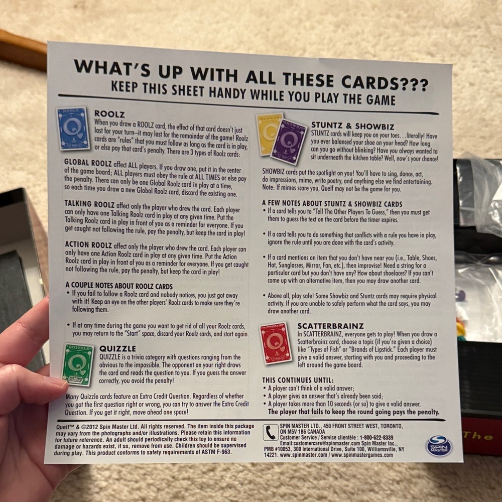 Quelf Party Game - Picture 6 of 12
